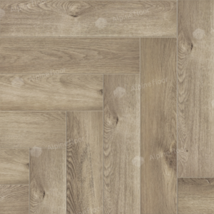 Виниловый ламинат Alphin Floor Parquet Premium Дуб Натуральный Отбеленный 8 мм (упак = 0,75 м2)