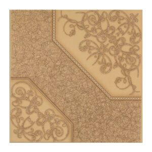 Плитка напольная Beryoza Ceramica Полонез бежевый 418*418 мм (1,40 м2)